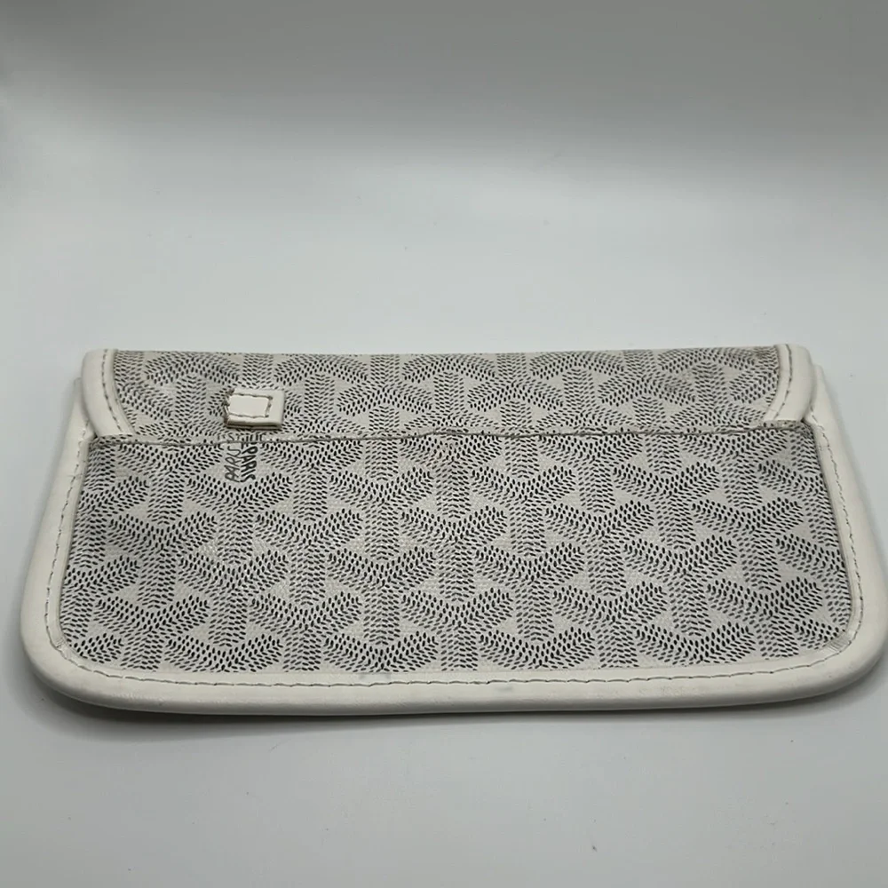 Goyard white gray wallet with defect - Picture 7 of 10